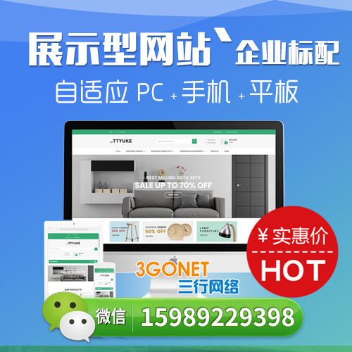 制作一个展示型网站大概多少钱RMB？